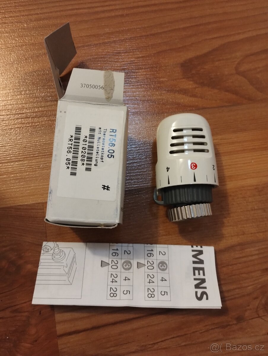 Termostatické hlavice