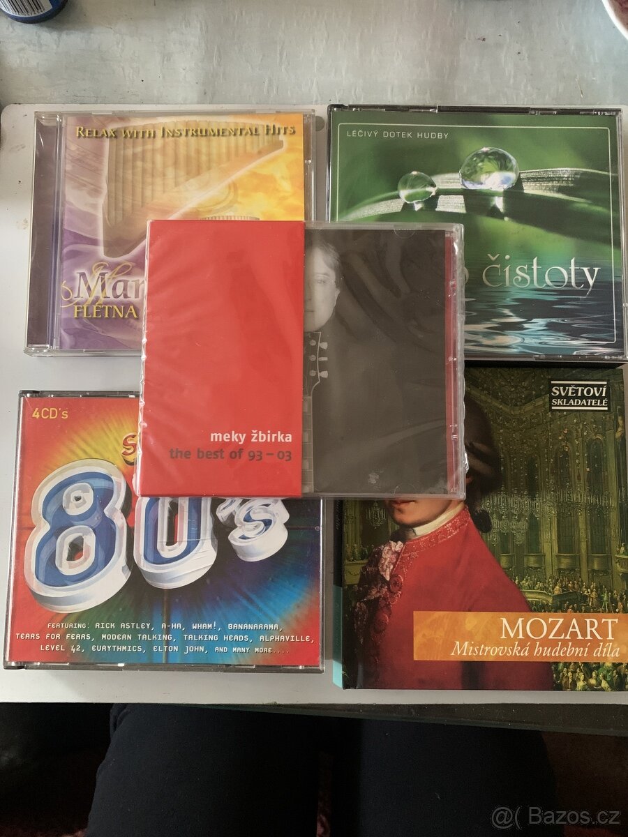 CD - Meky Žbirka, 80’s hity, relaxační hudba