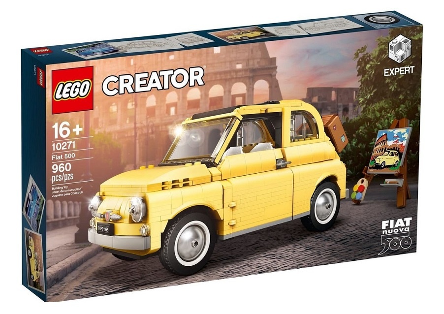 Lego vozidlá Fiat, VW (10271, 77942, 10252, 10279)