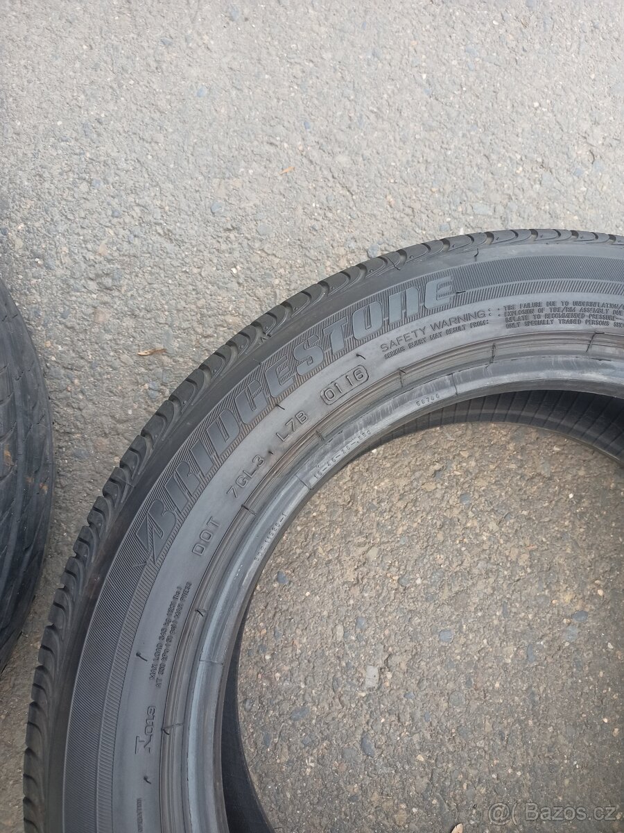 Letní pneu bridgestone 195/55 r 16