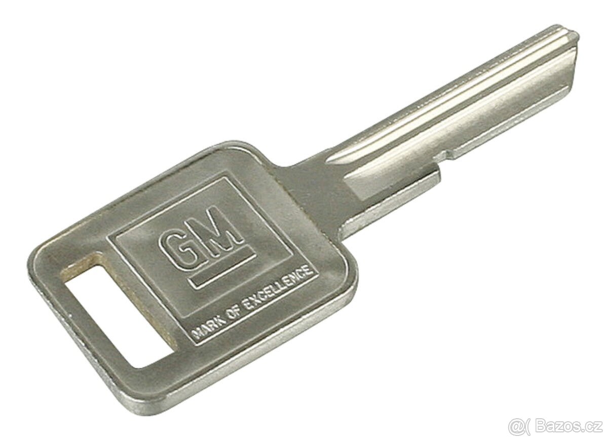 Náhradní klíč GM Buick,Cadillac,Chevrolet,Pontiac,Oldsmobile