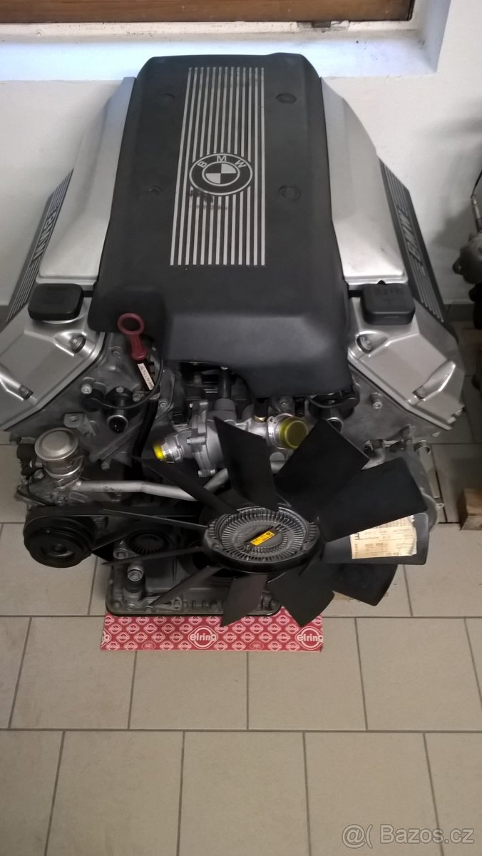 BMW repasovaný motor M62B44 vanos(E38-E39) (záruka12měsíců)