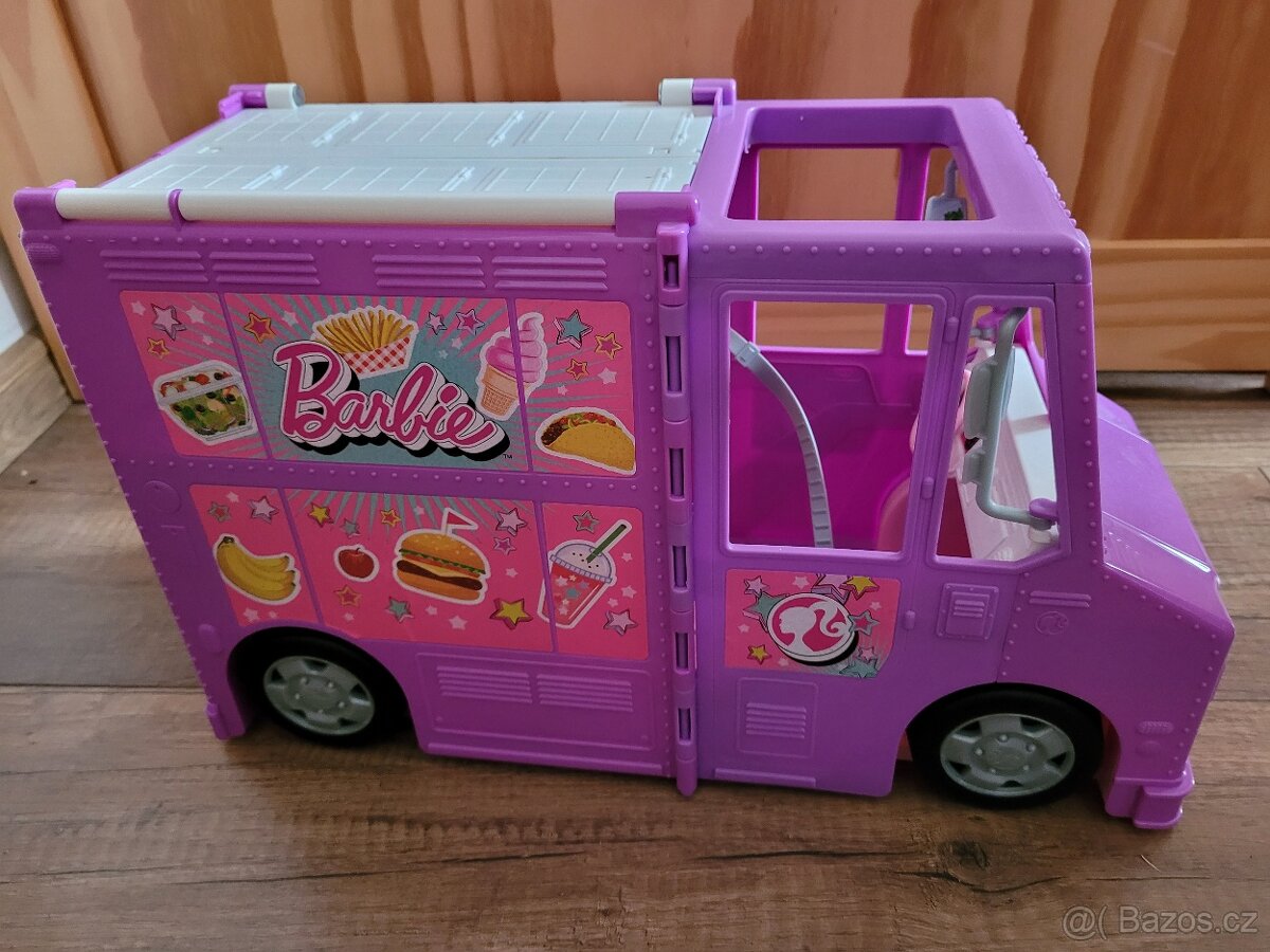 Barbie auto - pojízdná restaurace