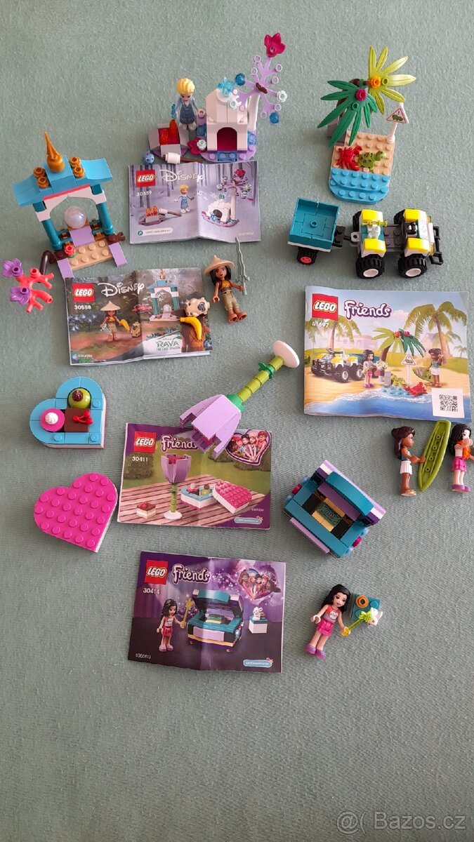 Lego. Ledové království. Friends. Disney.