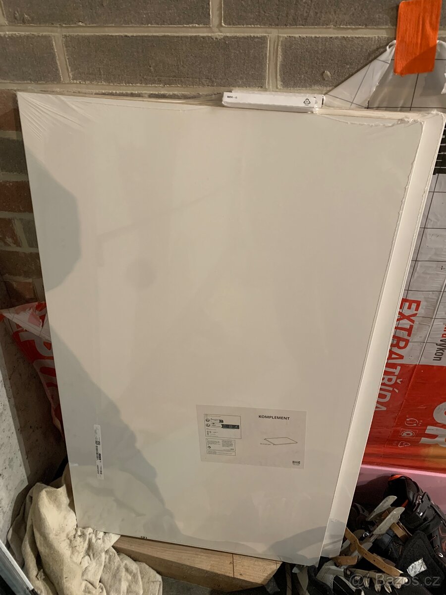 2x police Ikea Komplement 100x58 cm