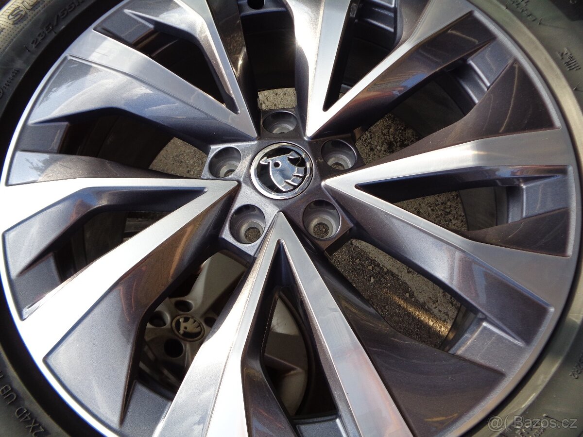 škoda kodiaq 18 alu 5x112 nové letní