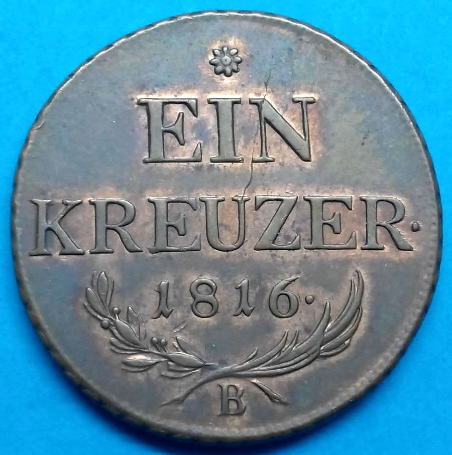 Stará mince r. 1816 František I. (1.)