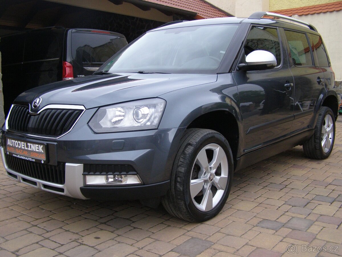 Yeti 2.0TDI 110kw 4x4 1 majitel