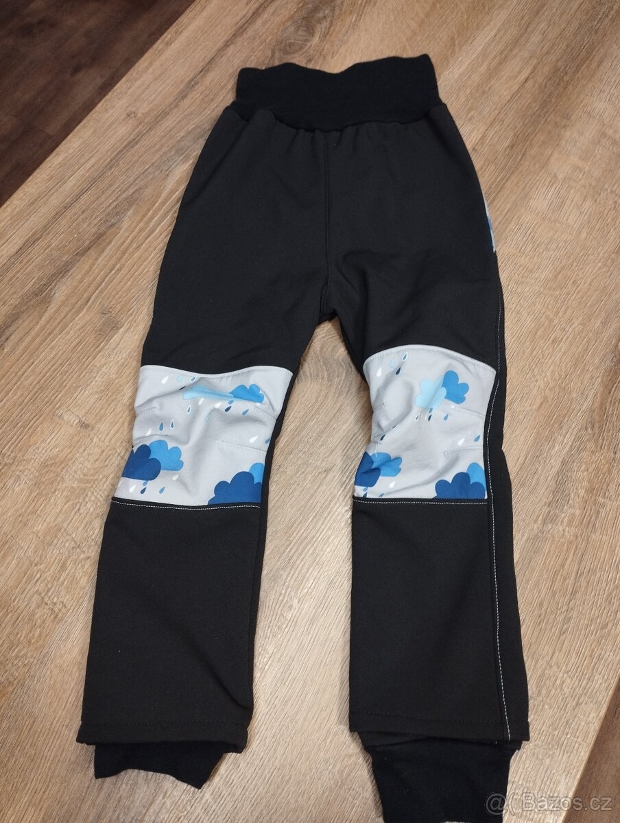 Dětské softshellové kalhoty vel. 98