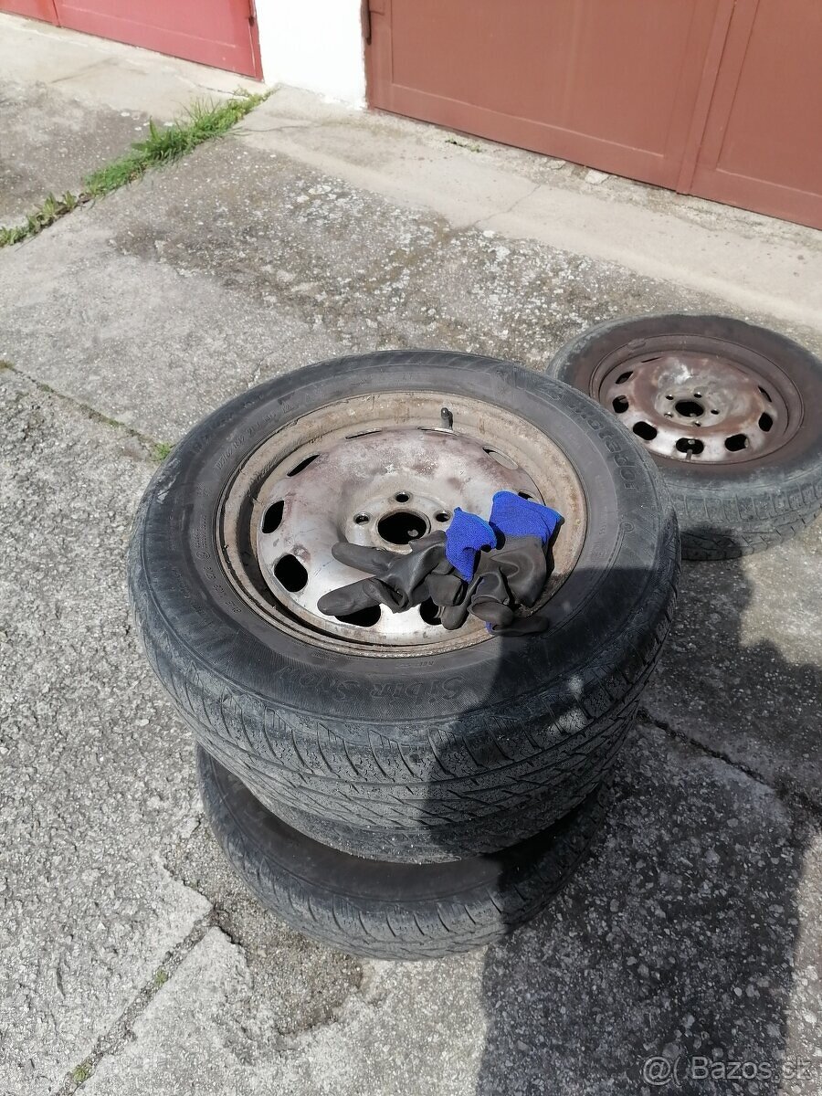 195/65 R15 zimné disky 5x100 škoda octavia, golf, leon