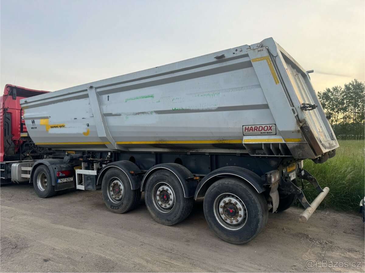 SKLÁPĚCÍ NÁVĚS WIELTON 31m3 HARDOX R.V. 2020