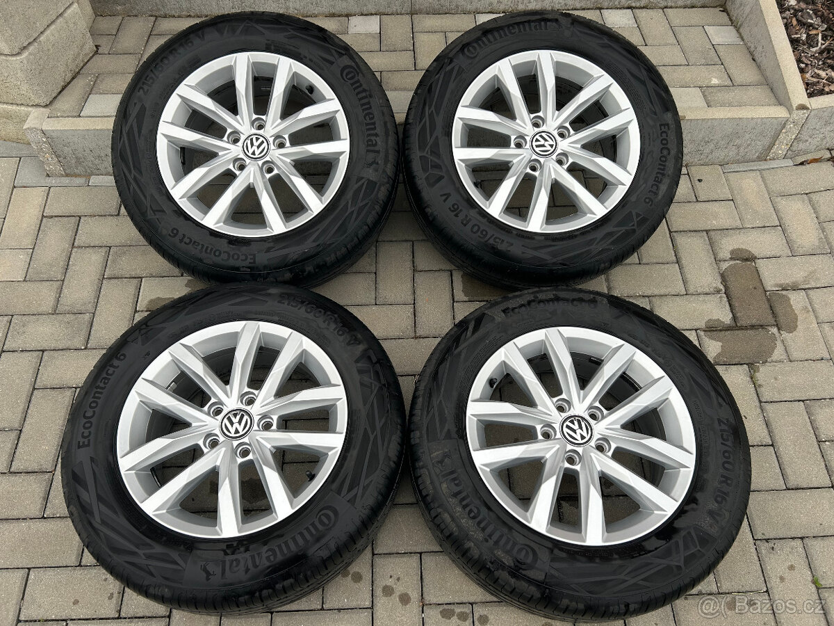 ALU letní sada VW Passat 5x112 6,5J ET41 215/60 R16
