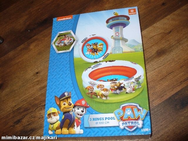 Nafukovací bazén Paw Patrol 100cm