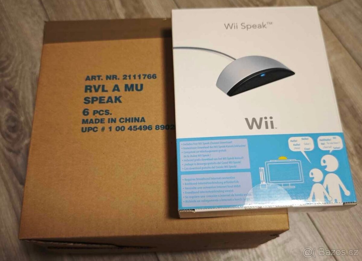 Nintendo wii mikrofony