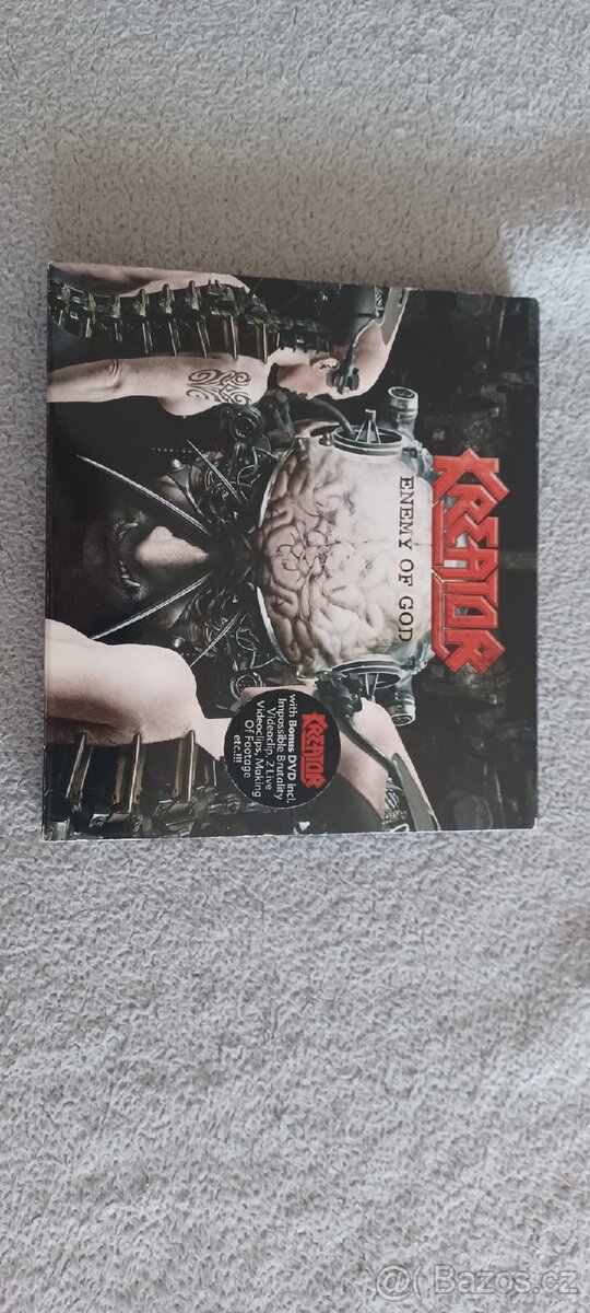 Kreator-Enemy of God /limited edition cd-dvd/