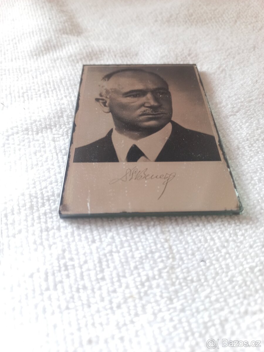 Zrcátko kapesní Edvard Beneš