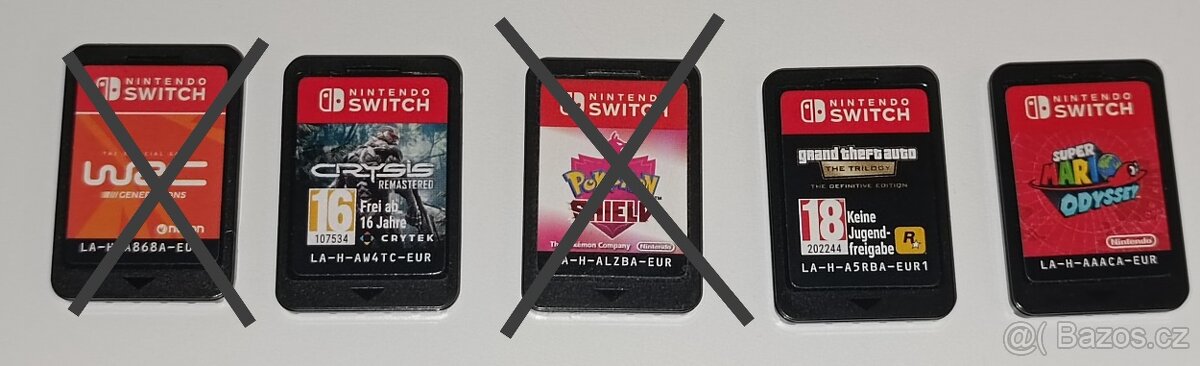 Hry Nintendo switch