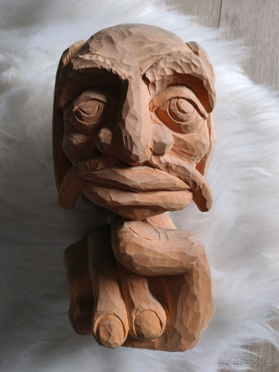 Dřevěná soška, Jaroslav Šindelář