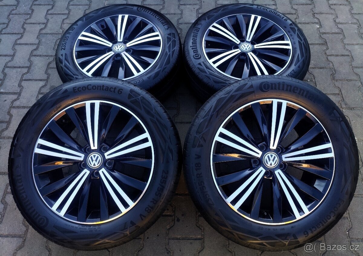 Alu kola originál Volkswagen Tiguan 5x112 R18 Nizza