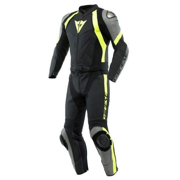 Dainese Avro 4-Pánská kožená moto kombinéza, dvoudílná