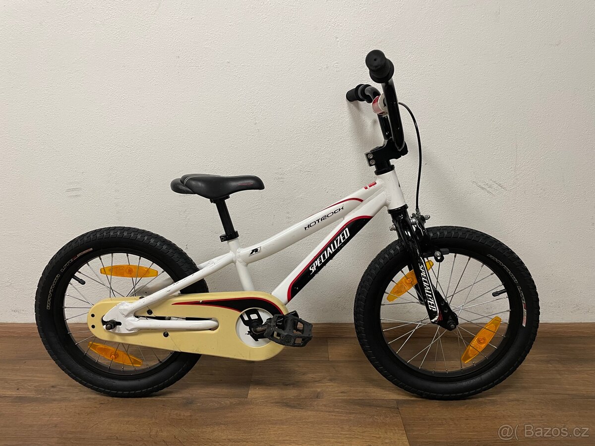 Dětské kolo Specialized Hotrock 16” bílé
