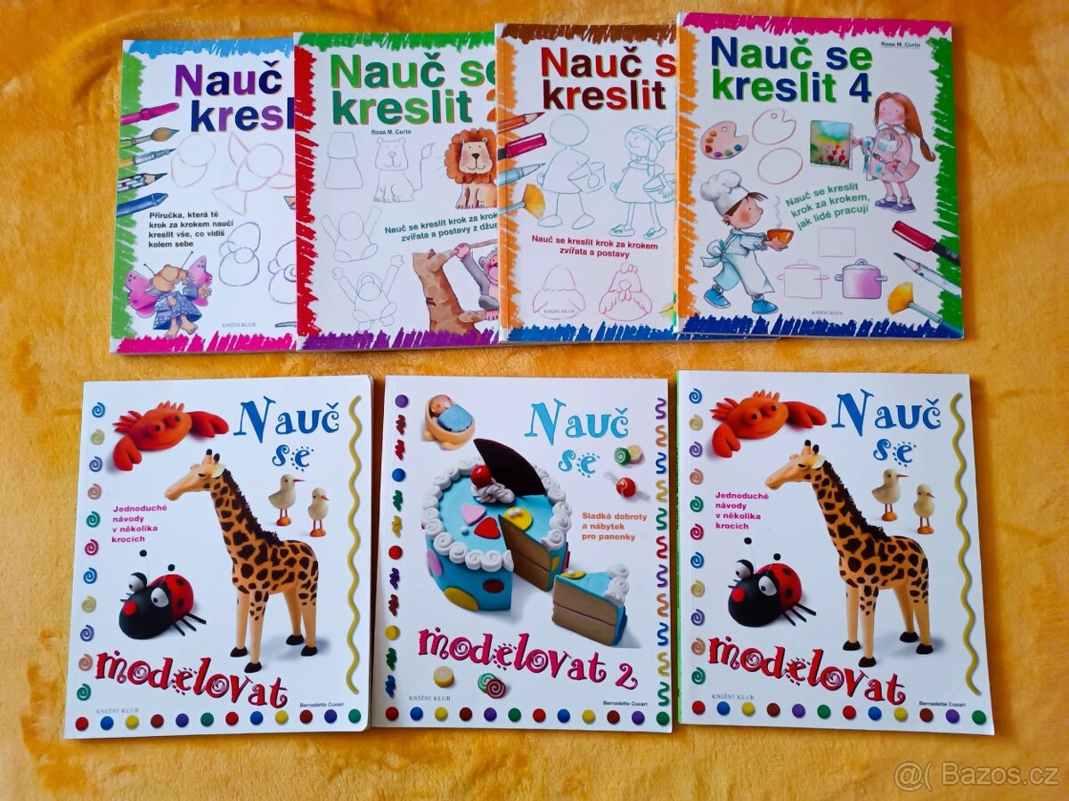 Knihy nauč se kreslit a modelovat