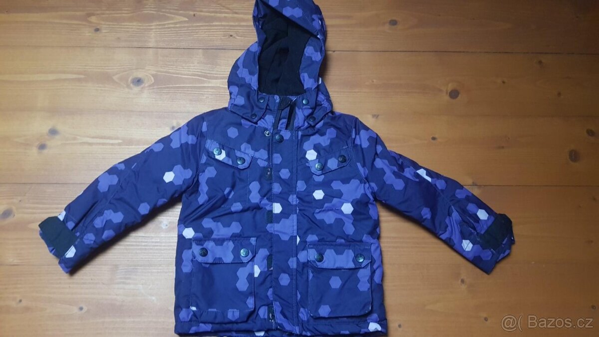 Zimni bunda+oteplovacky H&M, 86 vel.