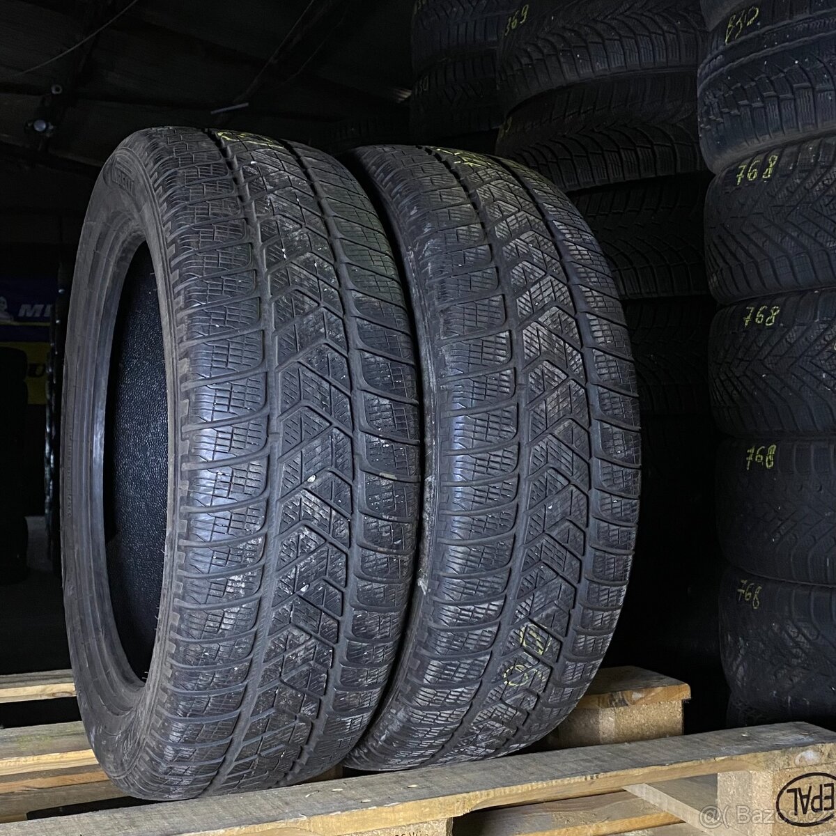 Zimní pneu 225/55 R19 99H Pirelli 7mm