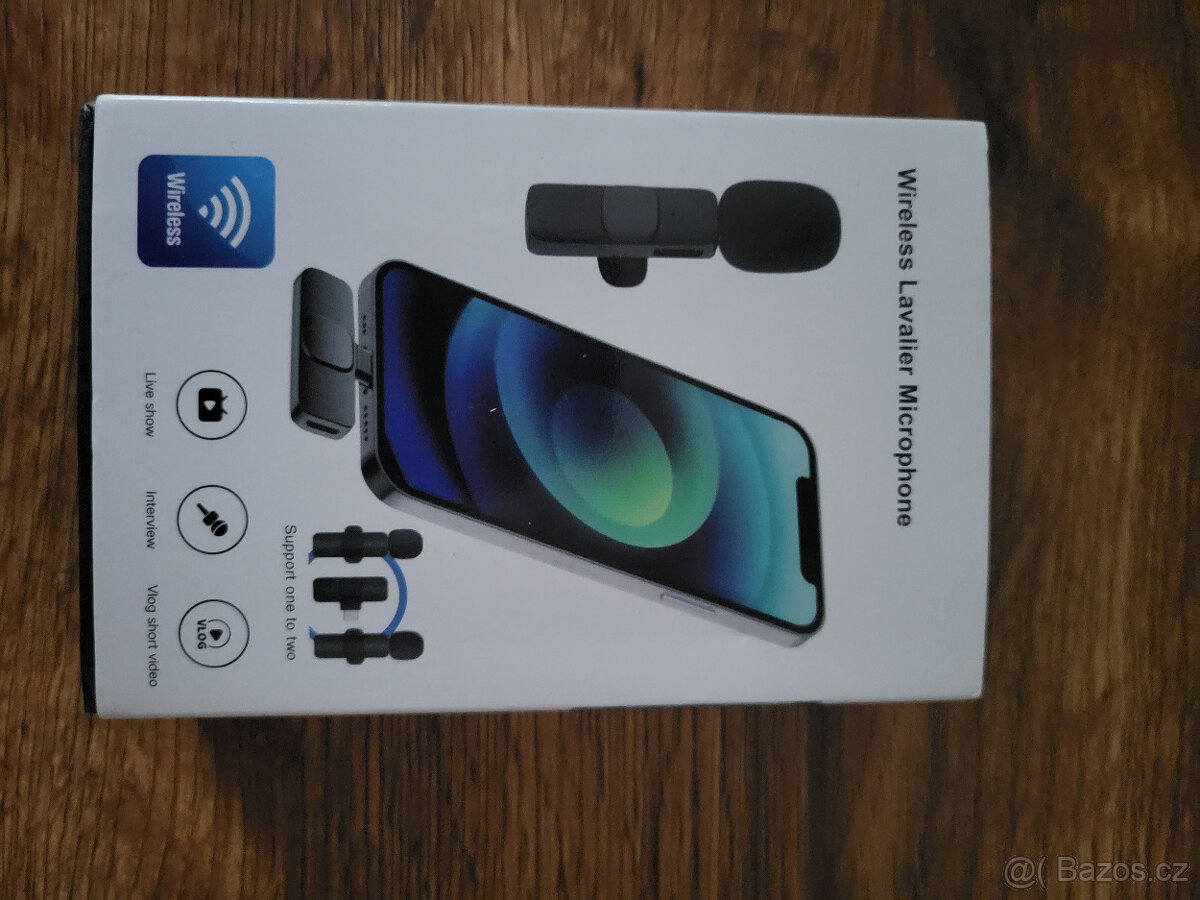 Mikrofon Novible 2MIC-K9 černý klopový