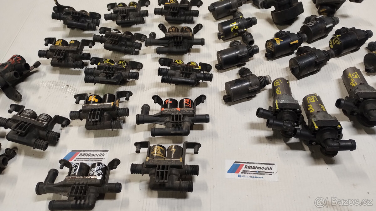 ++ ventil / čerpadlo topení – BMW