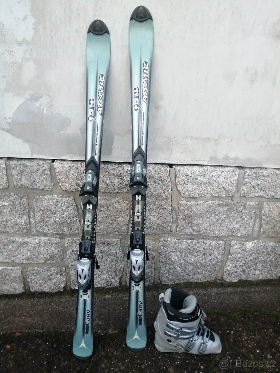 lyže atomic 150 + lyžáky 40