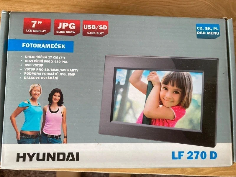 Nový fotorámeček Hyundai