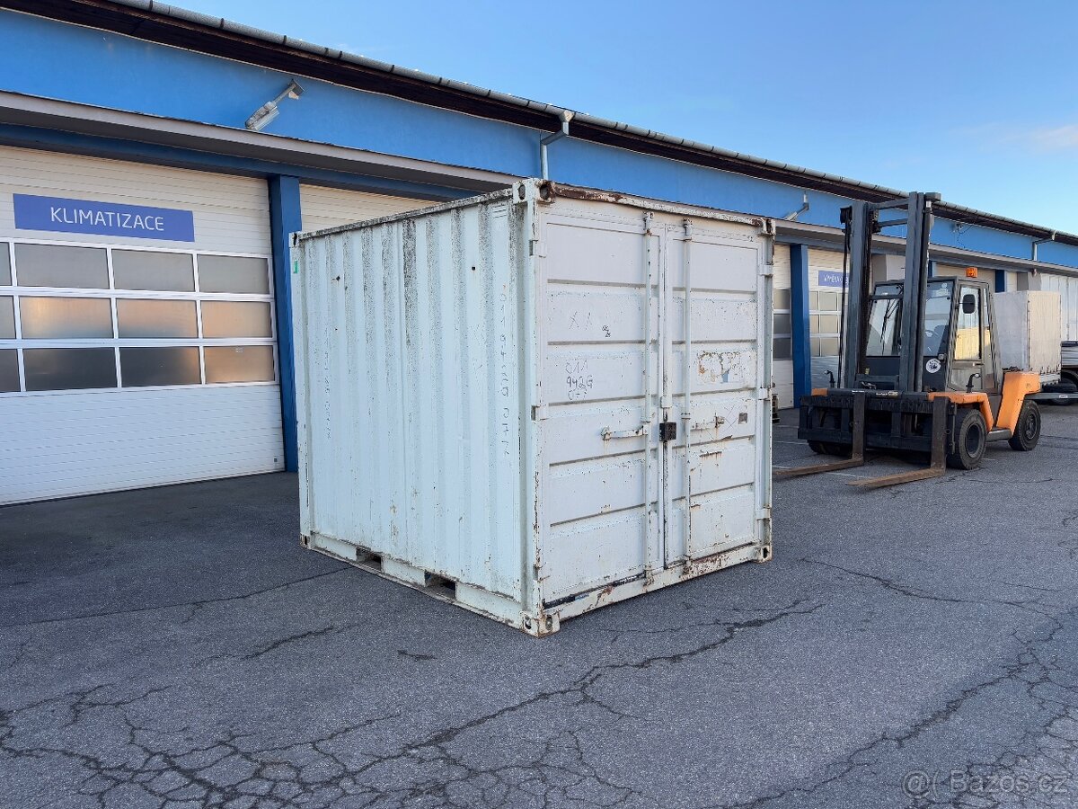 Skladový kontejner 10Ft / plechová podlaha