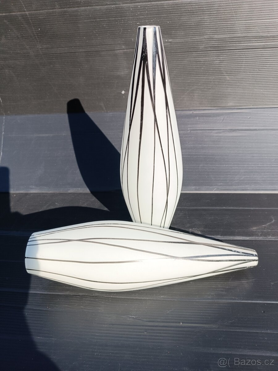 Stará stínítka, širmy ART DECO 2kusy