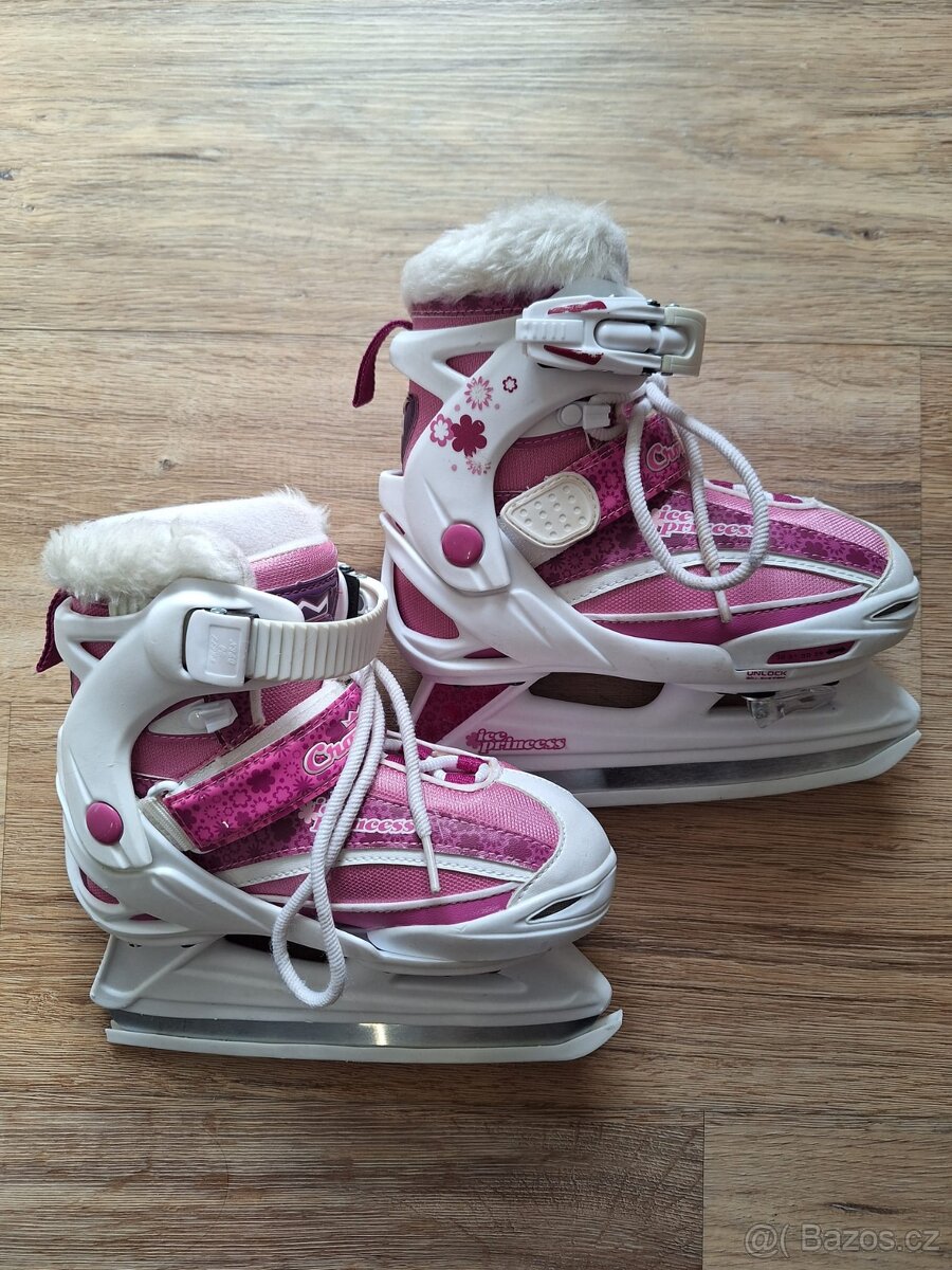 Rostoucí lední brusle Crowned 29-32
