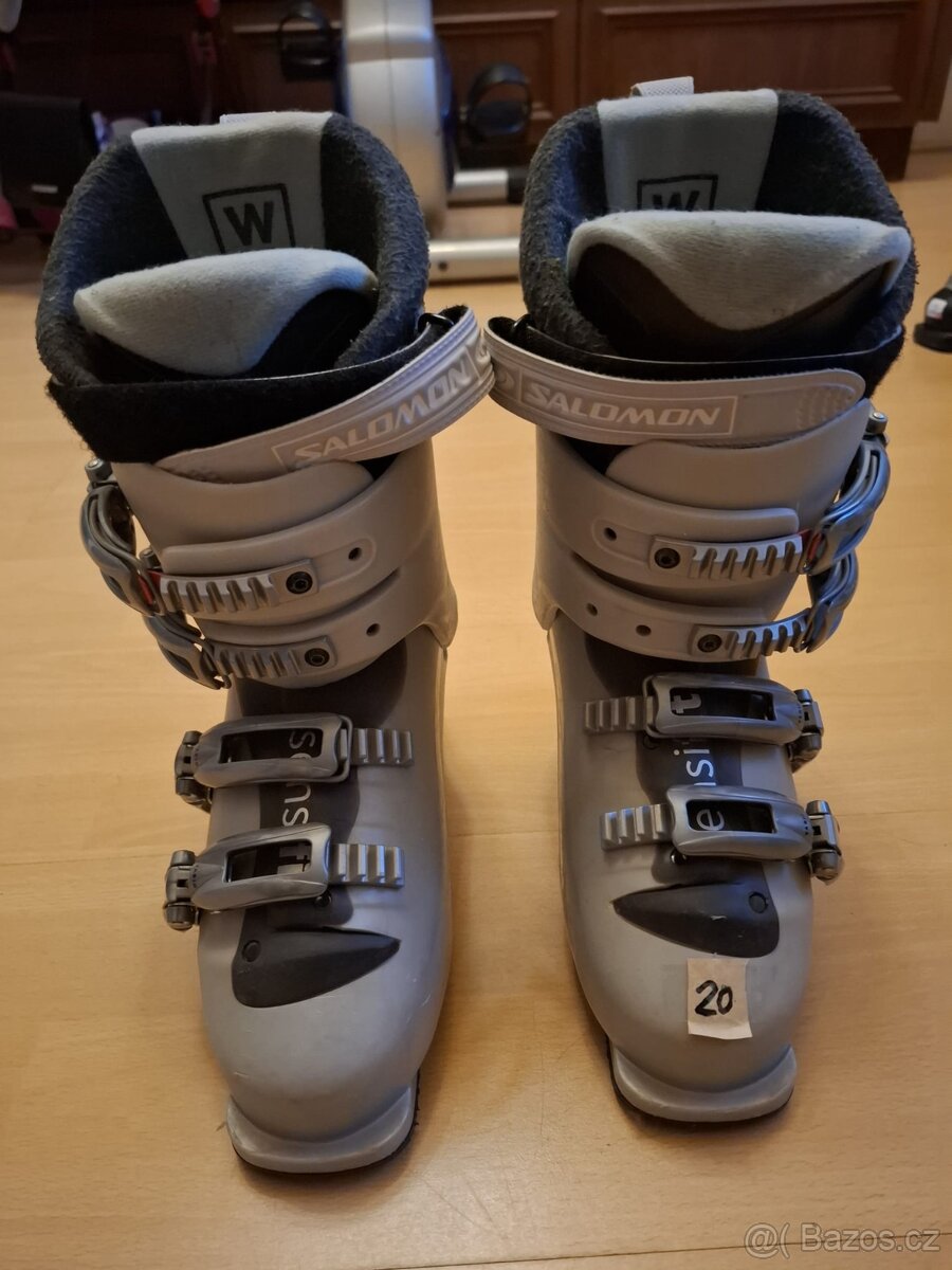 Lyžařské boty Salomon, stélka 25 cm
