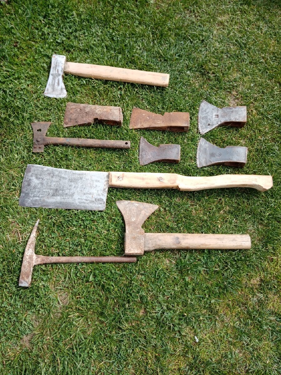 Staré sekery, sekerky