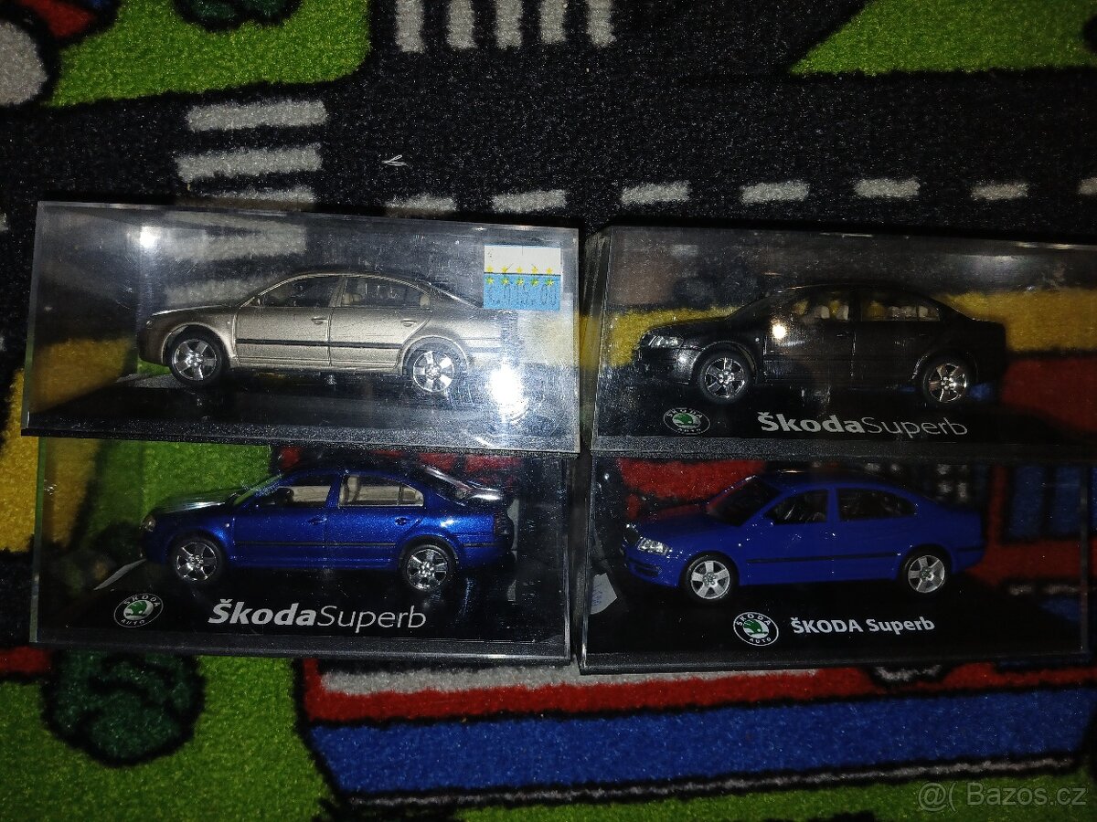 Modely skoda superb 1:43 kaden