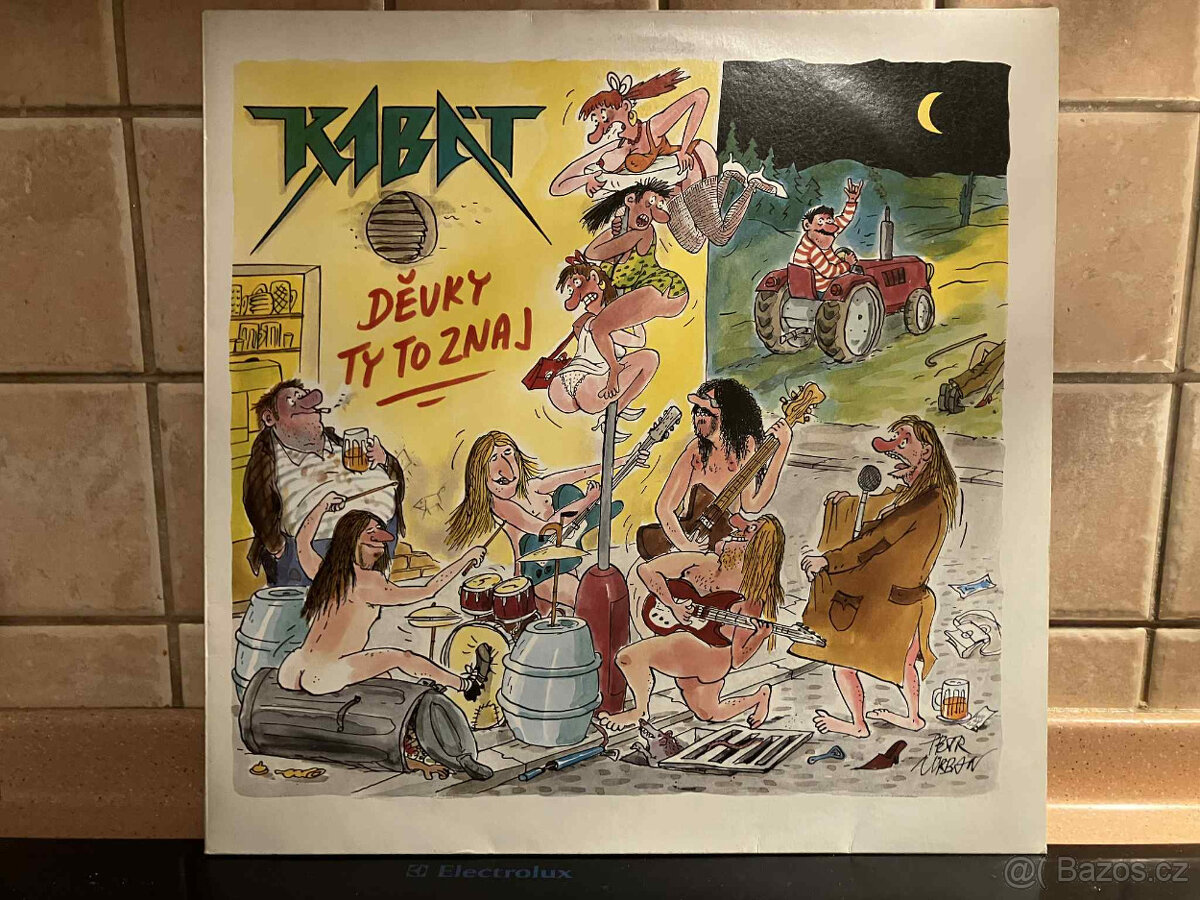 LP Kabát - Děvky ty to znaj - původní press 1993