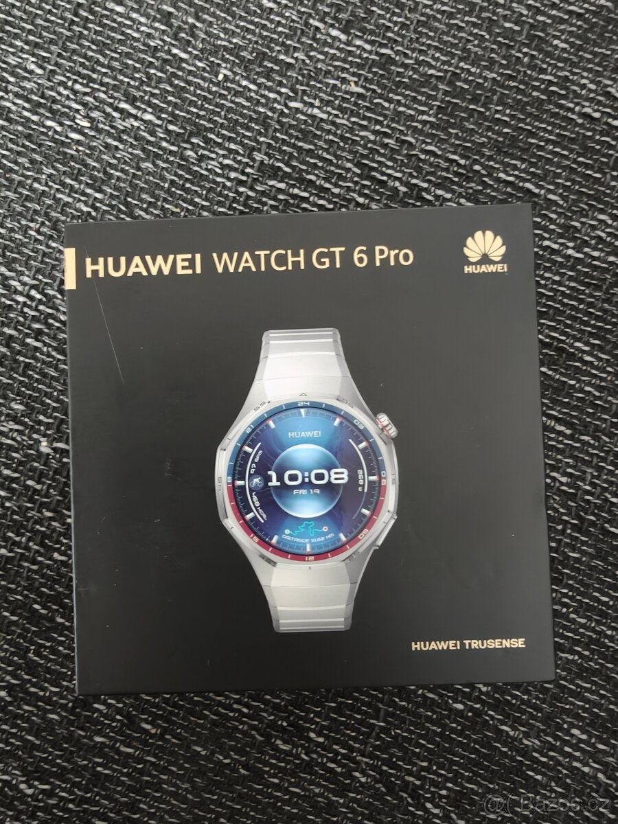 Huawei watch gt 6 pro titan/safír
