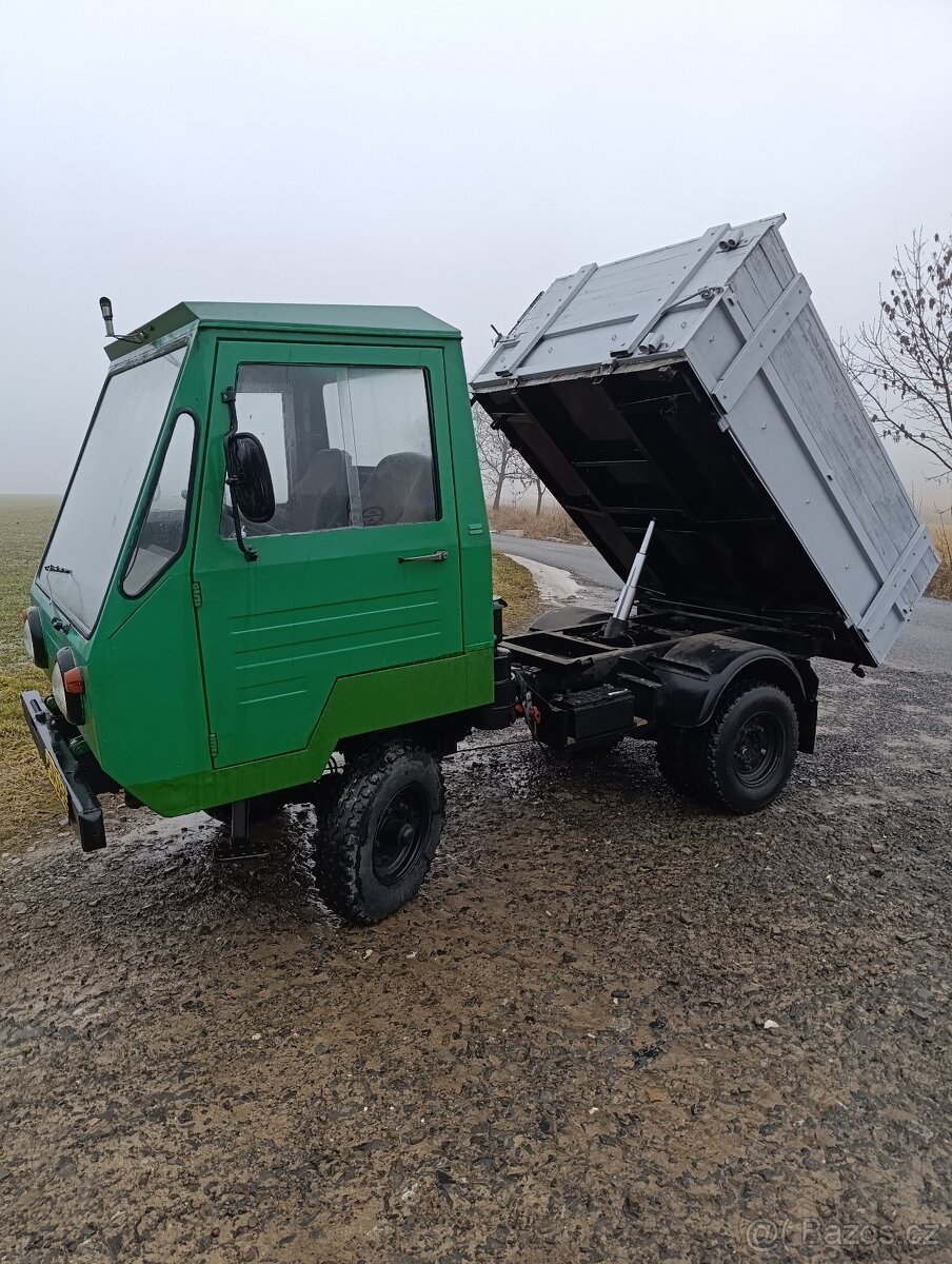 multicar m25 3straný sklápěč s uzávěrkou