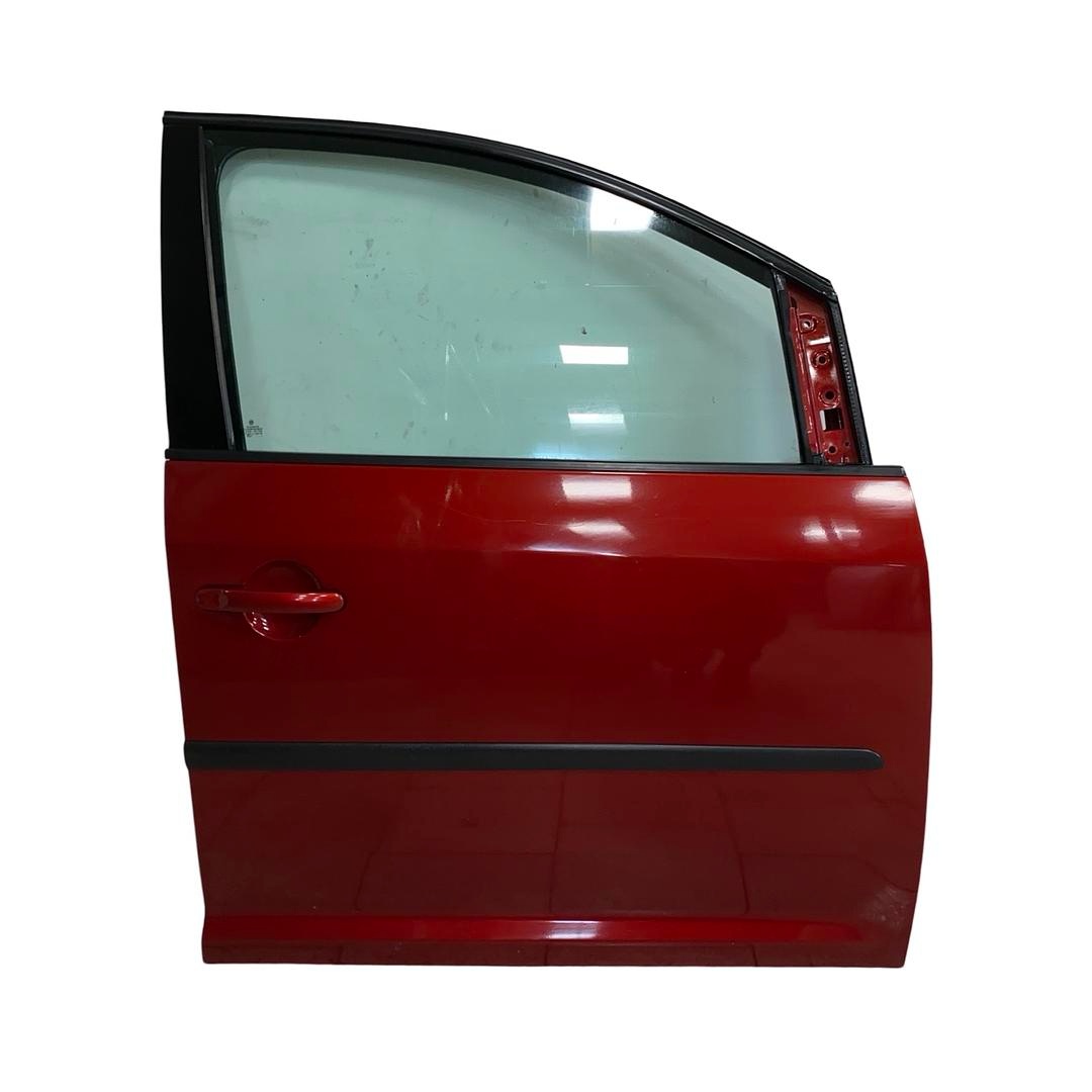 Pravé přední dveře vínová LA3W VW Touran 1T2 facelift 2007