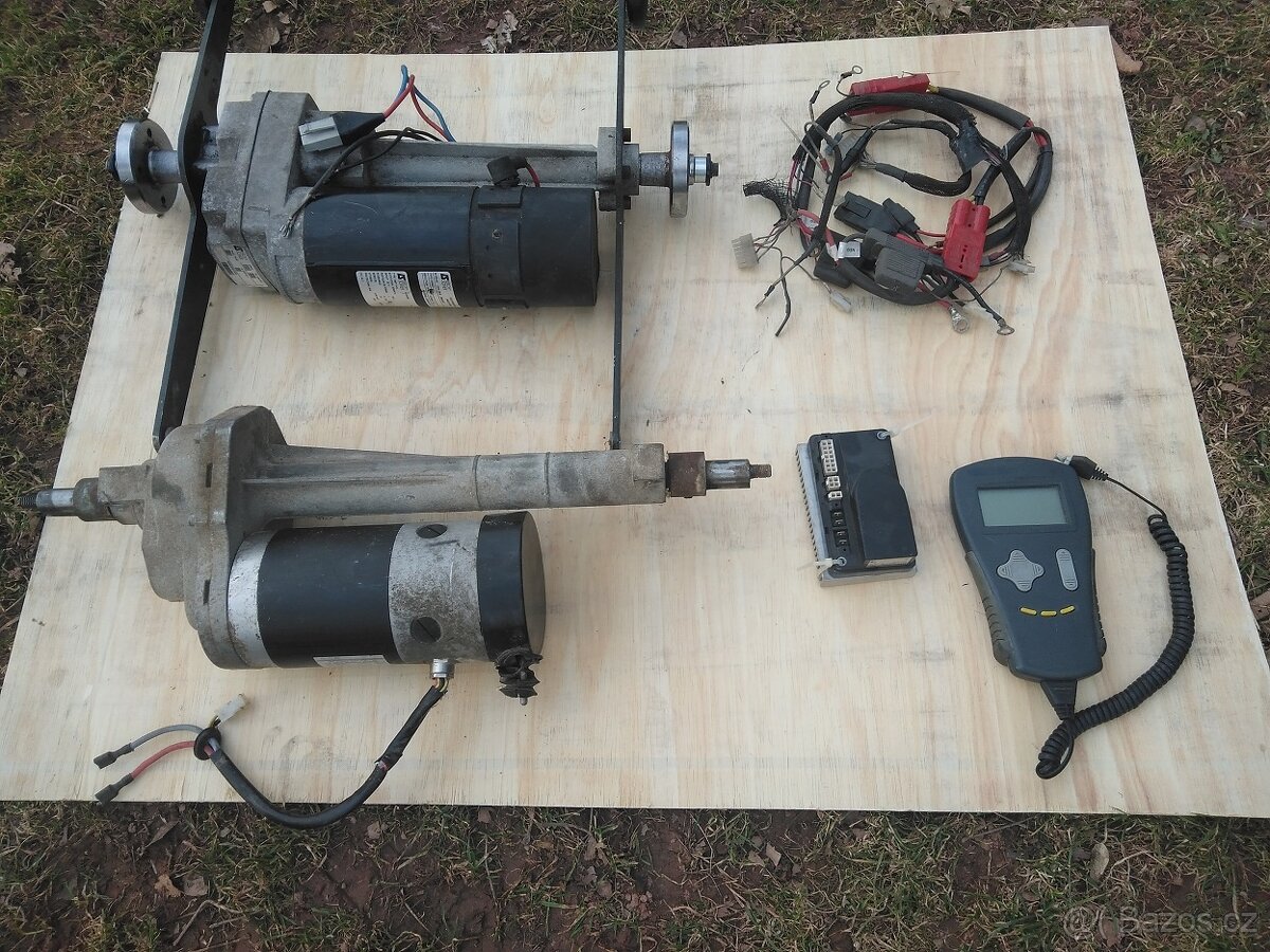 DC motor 24V + řídící jednotka Curtis