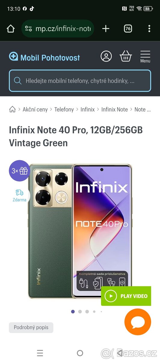 Infinix note 40pro+