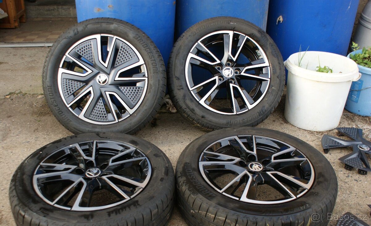 sada origo alu kola Skoda Proxima 16 Audi Seat VW letni pneu