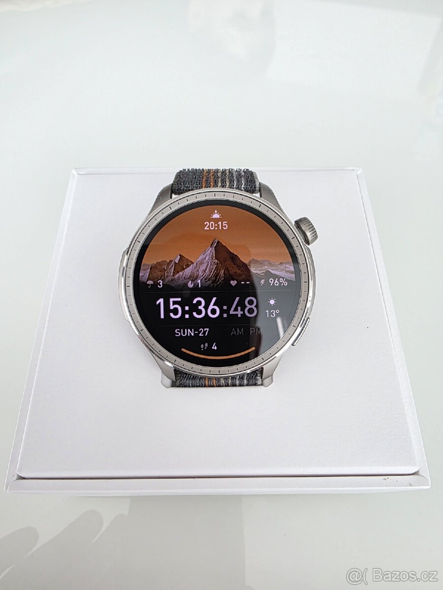 Chytré hodinky Amazfit Balance Sunset Grey