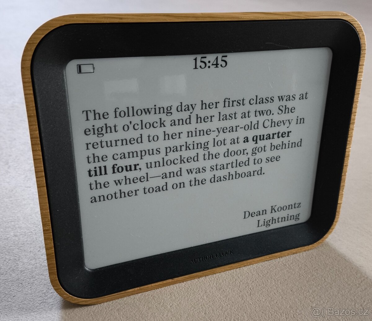 hodiny Author Clock