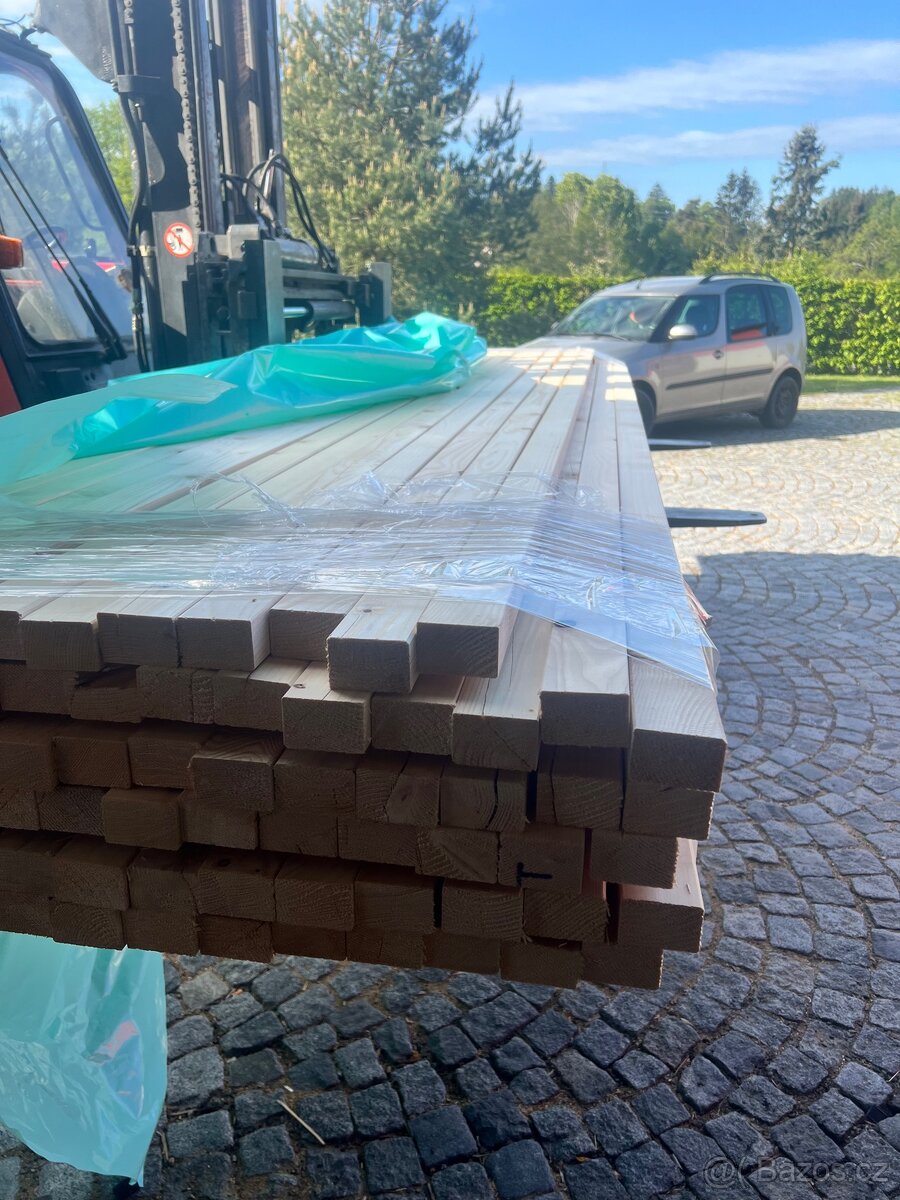 Smrkové hoblované hranoly