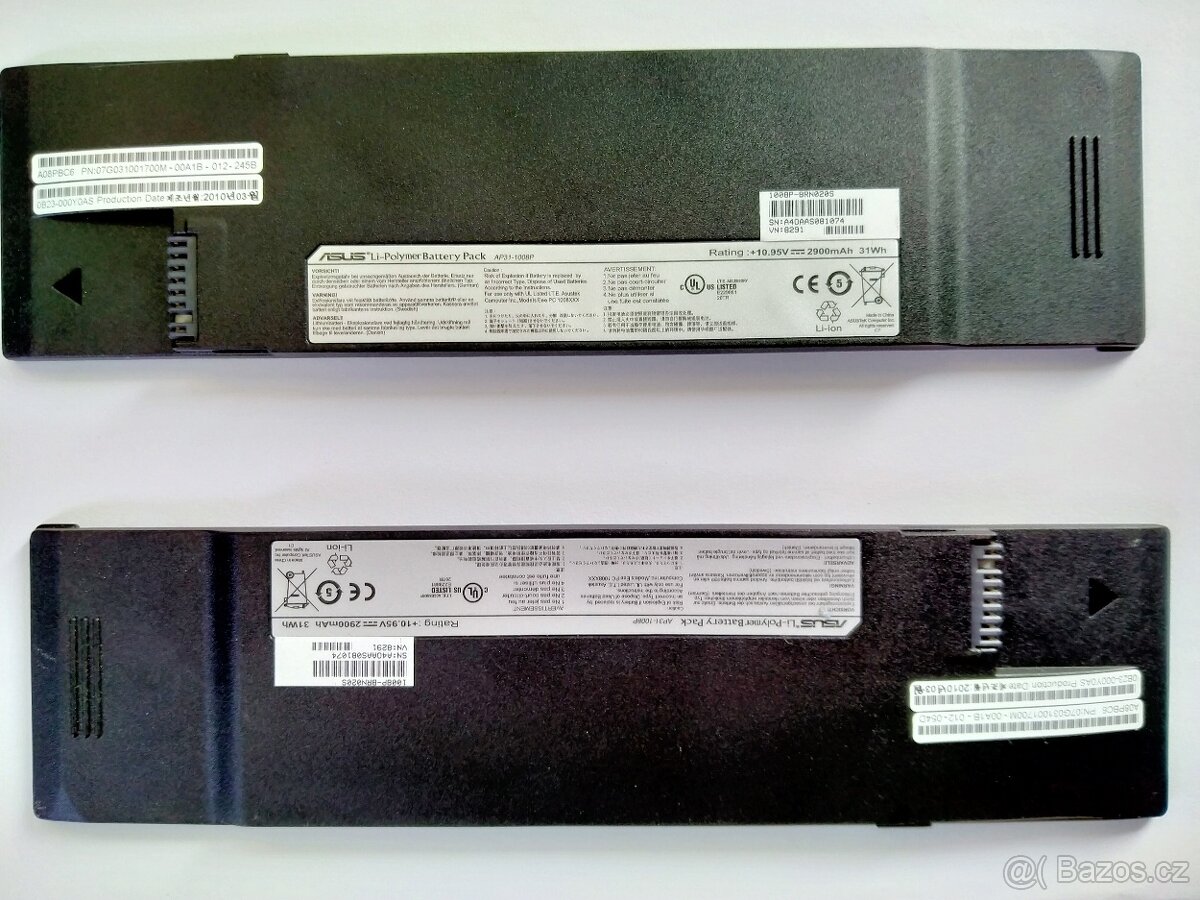 Baterie ASUS AP31-1008P. 10.95V, 31Wh