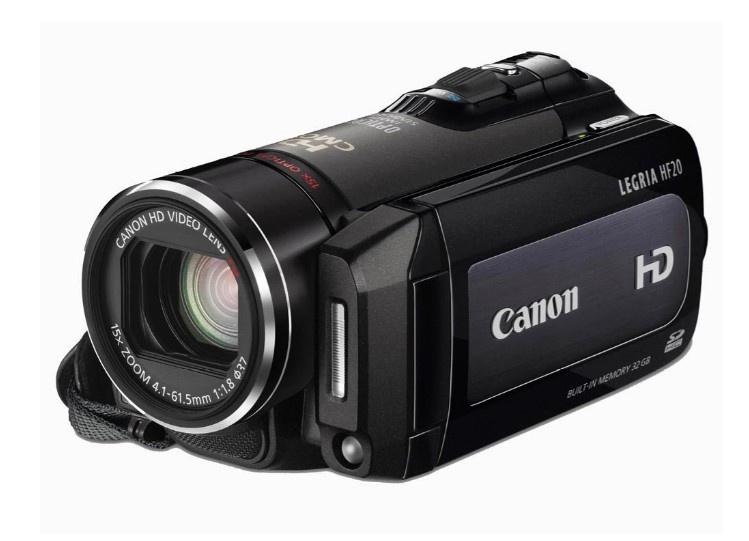 Canon Legria HF20 digicam